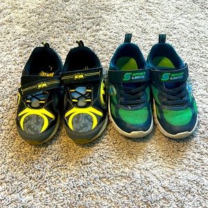 Toddler boys light up sneakers